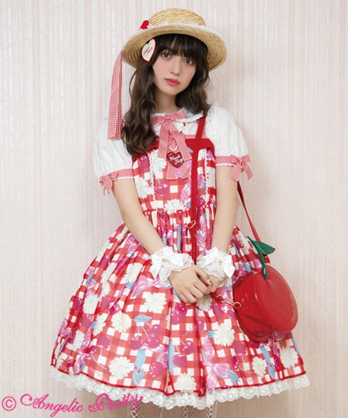 Sweet Cherry Pochette by Angelic Pretty