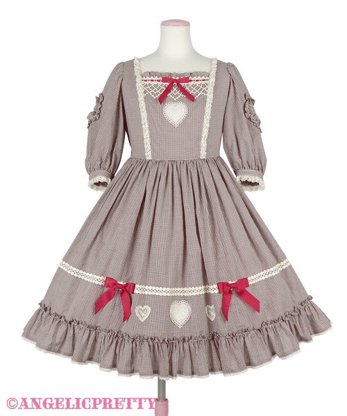 Angelic Pretty Petit Gingham Heartワンピース Angelic Pretty Petit