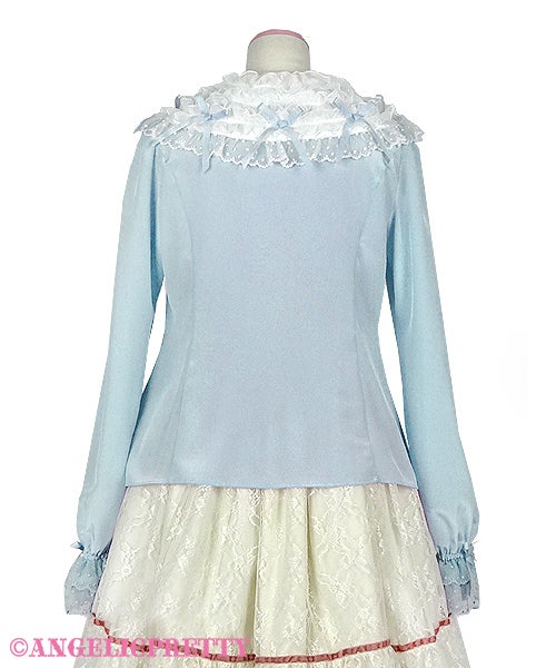 Airy Frill Blouse (2022) by Angelic Pretty