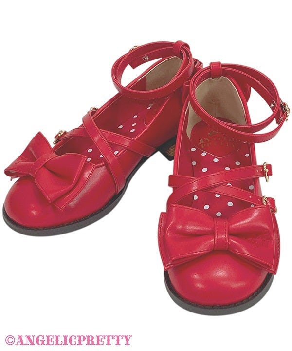 【新品未使用】Angelic Pretty TeaParty Shoes Tea Party Shoes (2025) by Angelic Pretty