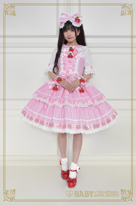 Swinging Strawberry's Happy Berry Present Gingham JSK (2026) by