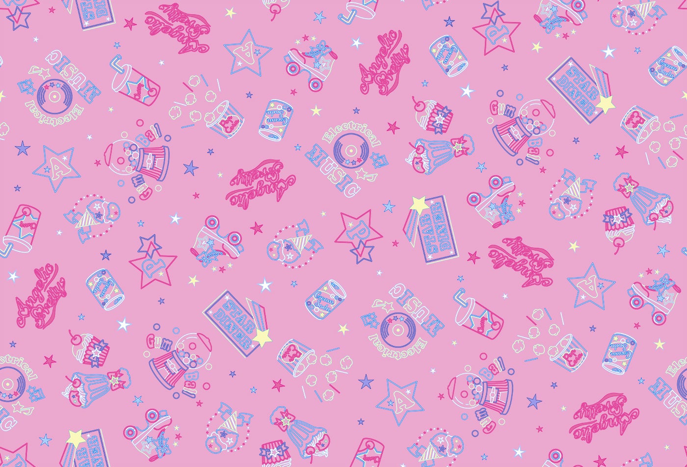 Neon Star Diner OP by Angelic Pretty