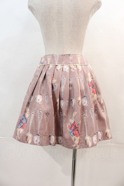 Spoon and Fork Print Skirt by Emily Temple Cute