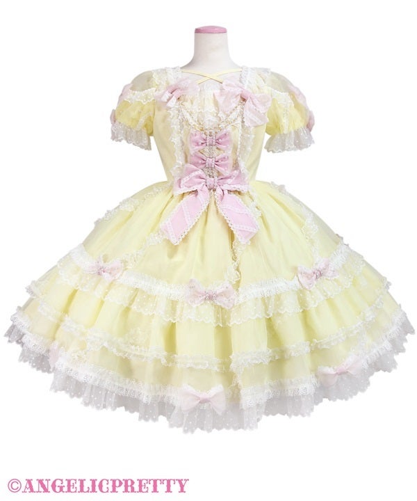 Angelic Pretty Bright Sugarワンピース Sugar Wing OP by Angelic Pretty
