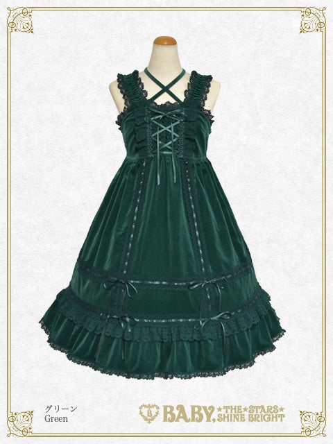 Velveteen Babydoll JSK (2022) by Baby, the Stars Shine Bright