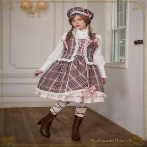 A/P Tartan Check JSK by Alice and the Pirates