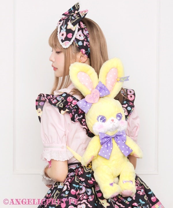 Cute Lyrical Bunny Plush Backpack by Angelic Pretty