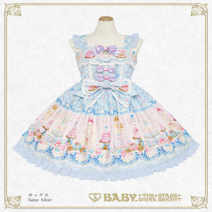 オリジナル【魔法城堡】プリンセス 花嫁 日常 ロリータ JSK　L171＃ Princess Entremets ~A Dream in a Sweet Castle~ JSK II by Baby, the