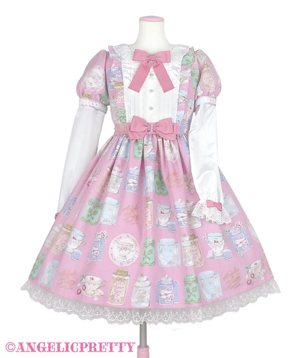 ワンピース Angelic Pretty Memorial Tea Museum Memorial Tea Museum OP by Angelic Pretty