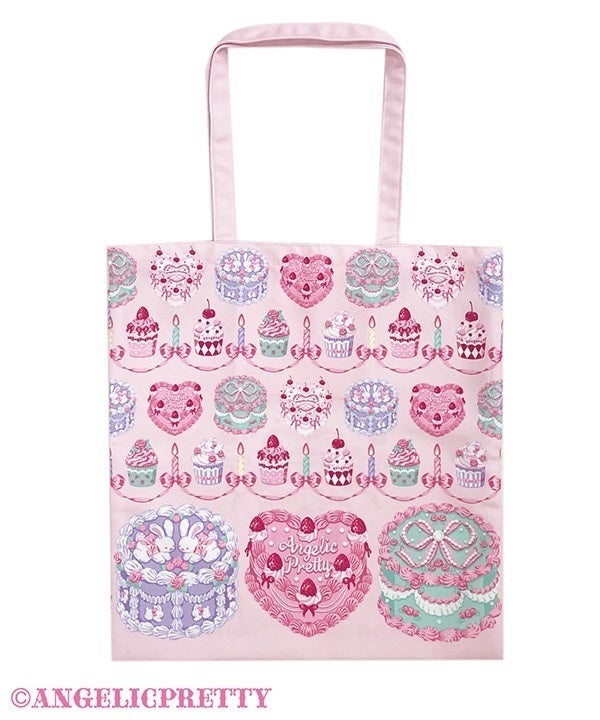 Happy Cakes Tote Bag by Angelic Pretty