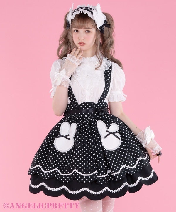 d*9様 Angelic Pretty 小鹿のミルキーちゃん フレアスカート ブ Milky
