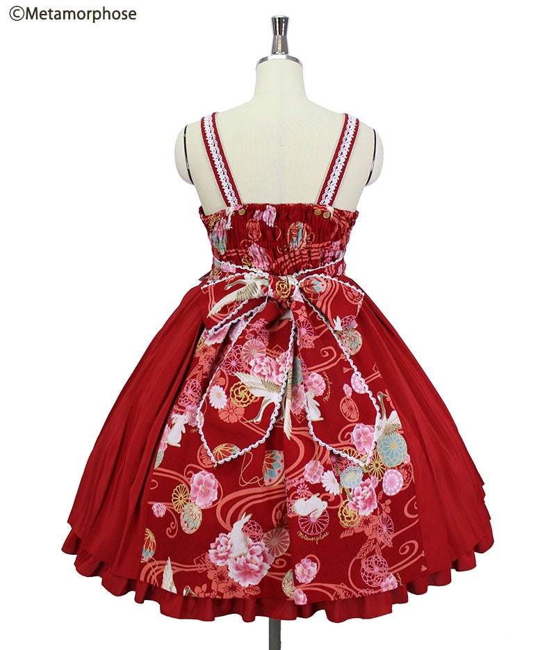 The Beauties of Nature Pleated JSK (2020) by Metamorphose Temps de