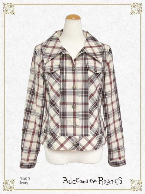 A/P Tartan Check Jacket by Alice and the Pirates