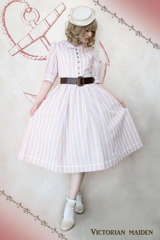 Stripe Marine OP by Victorian Maiden