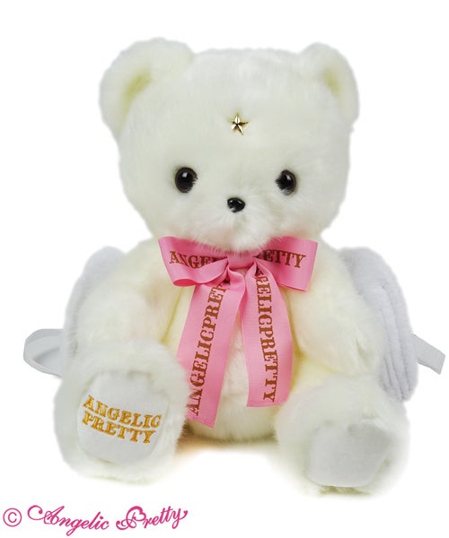 Milky Bear Plush Backpack (June 2020) by Angelic Pretty