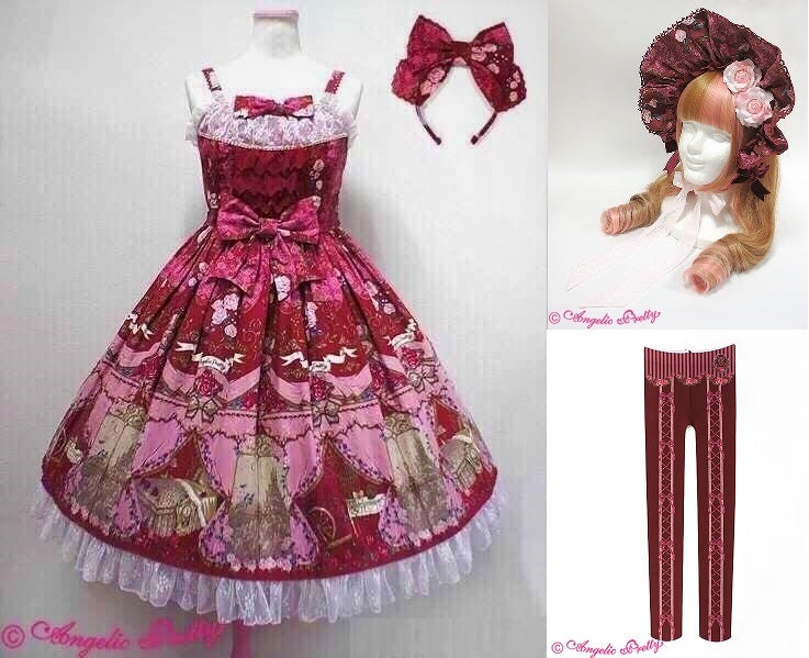 True Rose Story Special JSK Set by Angelic Pretty