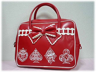 Glitter Playing Cards Lesson Bag by Angelic Pretty