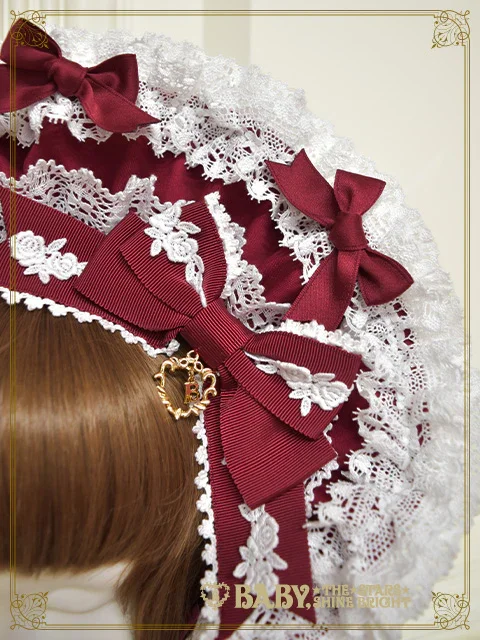 Créme Chantilly Princess Bonnet by Baby, the Stars Shine Bright