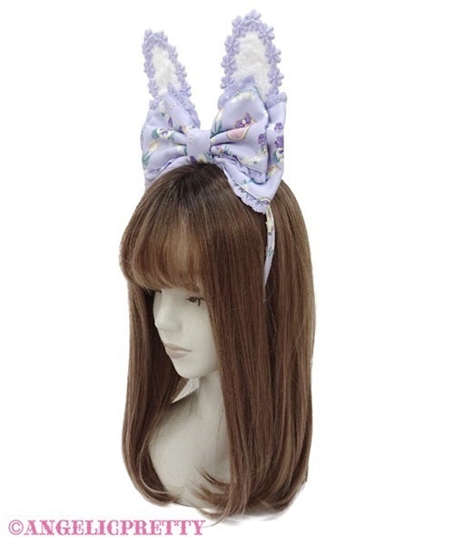 Flower Garden Teatime Head Bow (2024) by Angelic Pretty