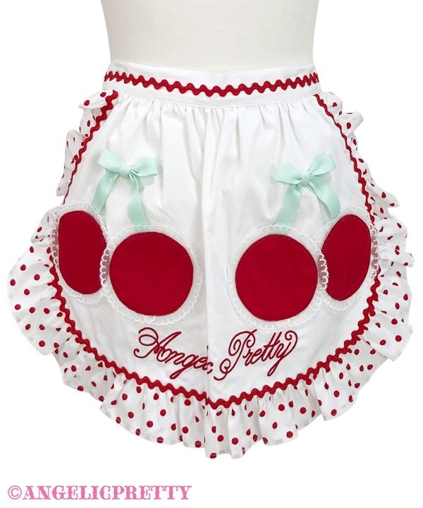 Delicious Cherry Apron by Angelic Pretty