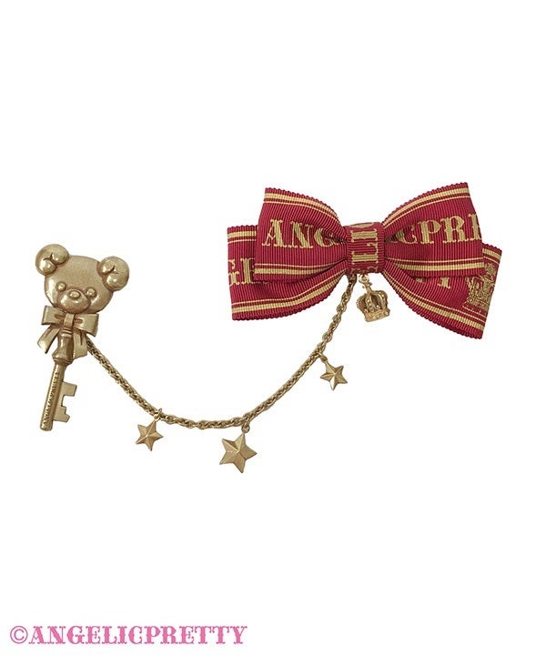 Travel Bear Brooch by Angelic Pretty