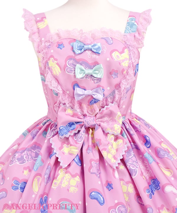 Jelly Candy Toys Heart JSK by Angelic Pretty