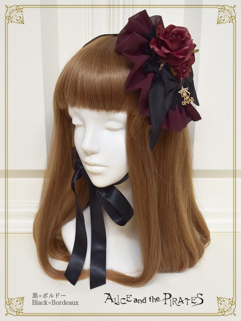 Gather Chiffon Round Headdress (2022) by Alice and the Pirates