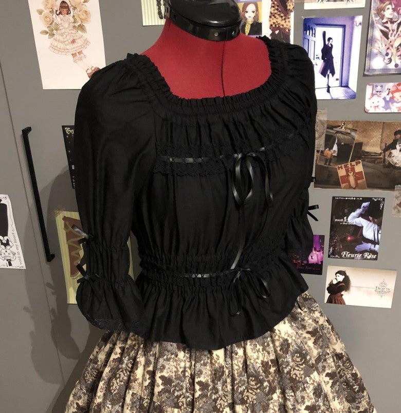 Shirring Blouse (March 2024) by WireHead
