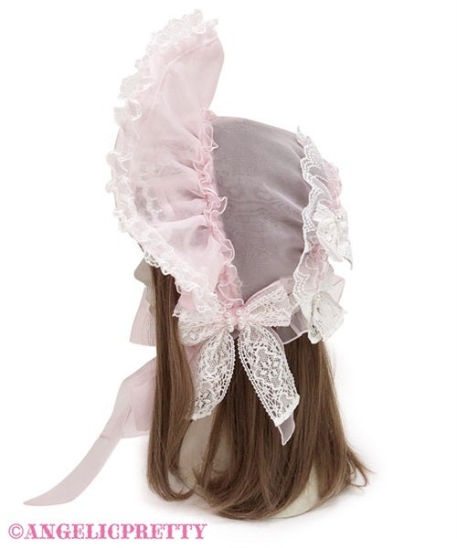 Frill See-Through Bonnet by Angelic Pretty