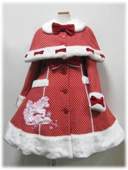 Polkadot Angel Pony Coat by Angelic Pretty