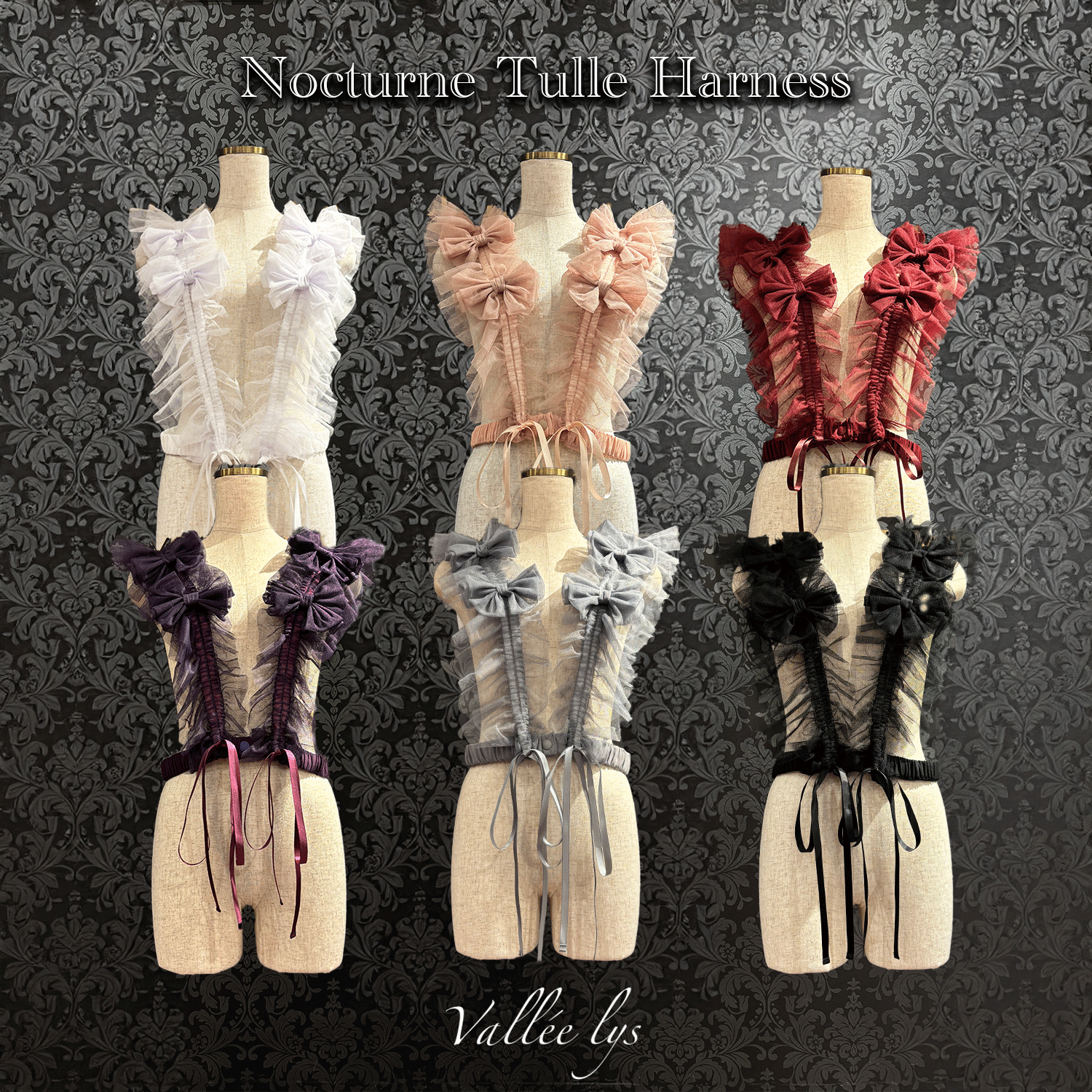 【専用】【Vallée lys】Nocturne Tulle Harness Nocturne Tulle Harness by Atelier Pierrot