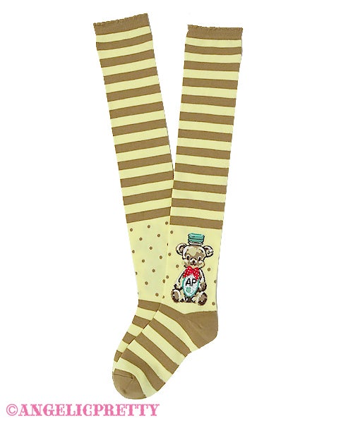 Angelic Pretty★【新品】ドリーミィボーダーオーバーニー タグ付き WjRNW07kKwTYmnoqDQ9tHXYPYdEdef