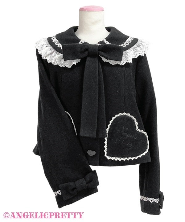 Sweet Heart Short Coat by Angelic Pretty