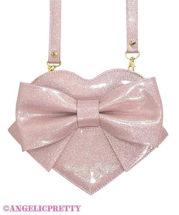 アンジェリックプリティ　POP DECO Heartポシェット Glitter POP DECO Heart Pochette by Angelic Pretty