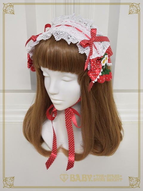 すとろべりー Strawberry Amigurumi Babydoll JSK & Headdress Set (PARCO exclusive