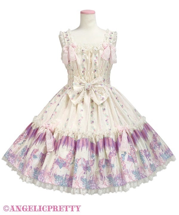 Into a Dream Carnival Shirring JSK by Angelic Pretty