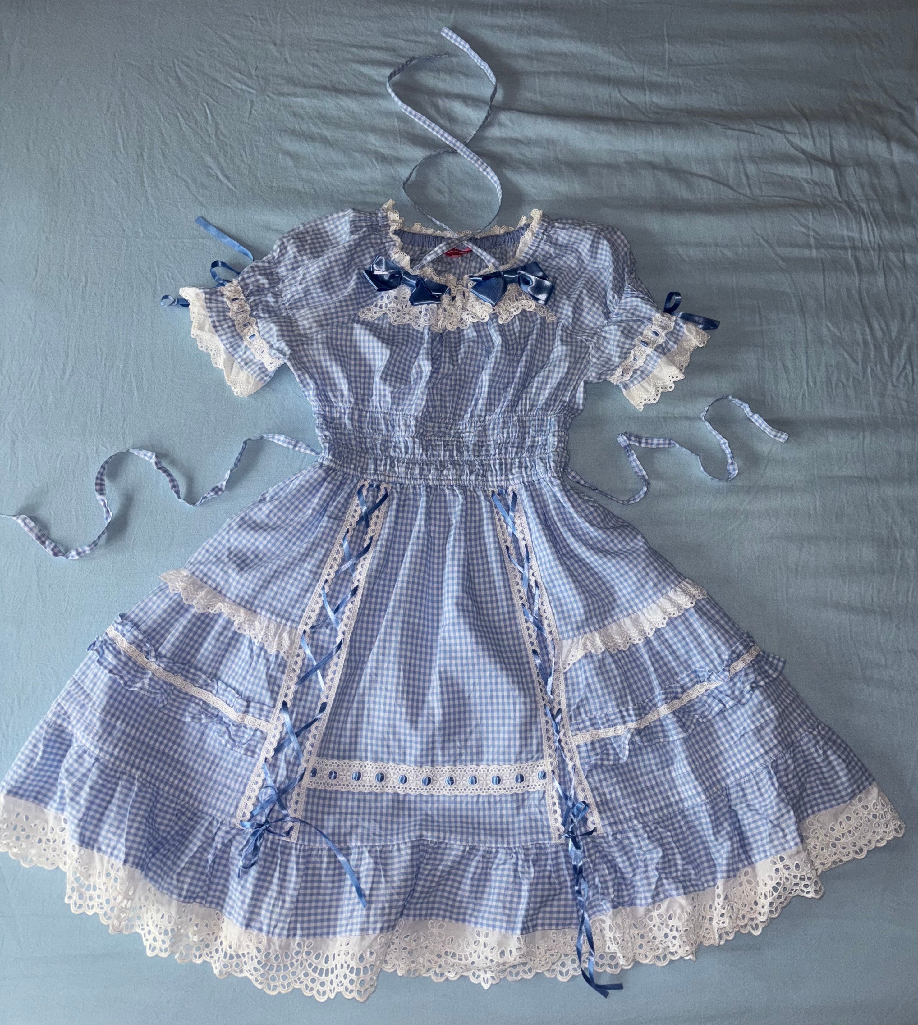 Gingham Check OP by Baby, the Stars Shine Bright