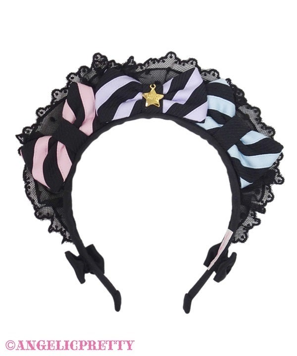 Happy Treat Cafe Headband (2024) by Angelic Pretty