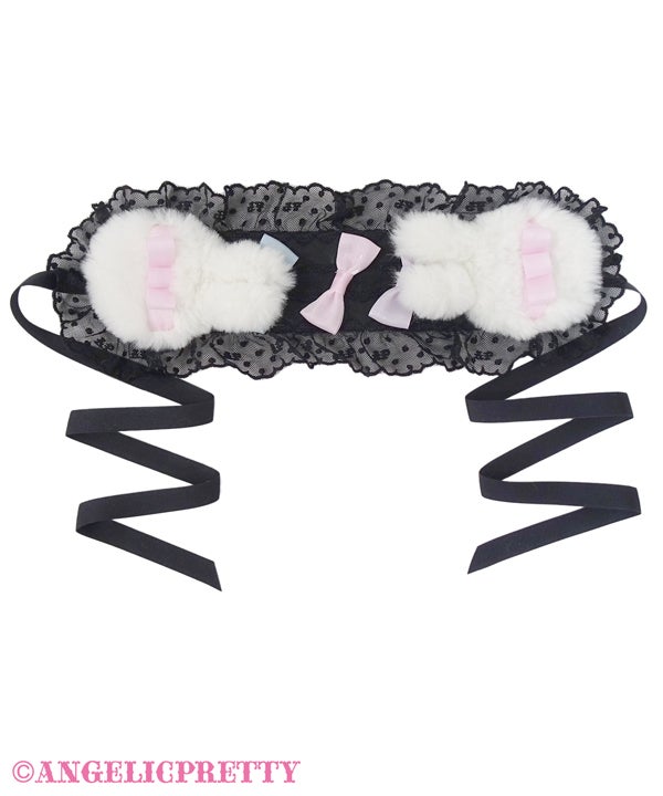 Fluffy Puff Bunny Headdress by Angelic Pretty