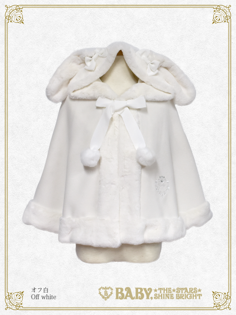 BABY 雪の女王マント アイボリー BABY 雪の女王マント アイボリー Snow