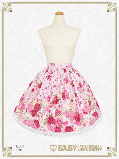 Slow Motion Bouquet ~My Emotion on That Day~ Skirt by Baby, the