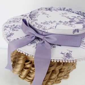 Wunder Garden Ribbon Hat by Victorian Maiden