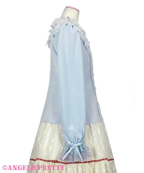 Airy Frill Blouse (2022) by Angelic Pretty