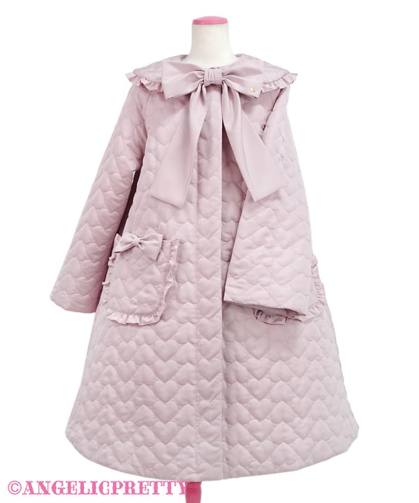 Fluffy Heart Coat by Angelic Pretty