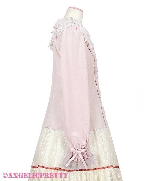 Airy Frill Blouse (2023) by Angelic Pretty