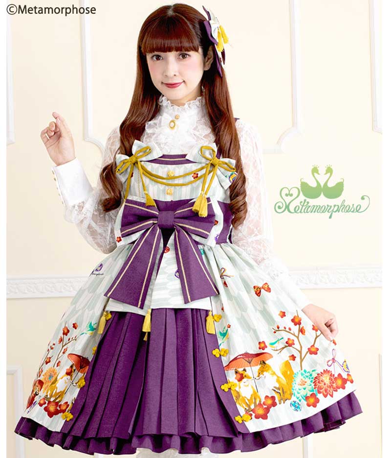 The Sounds of Spring Pleated JSK (2019) by Metamorphose Temps de Fille