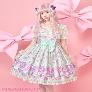 Angelic pretty Lacy Pansy パンジー　ピンク　JSK Lacy Pansy JSK by Angelic Pretty