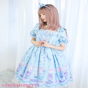 Cream Soda Mermaidカットワンピース angelicpretty コスチューム・コスプレ Cream Soda Mermaidカットワンピース