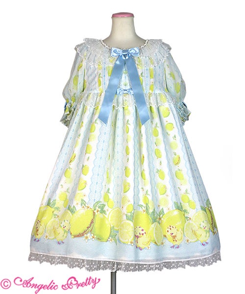 Angelic pretty fruity lemon ワンピース Fruity Lemon OP (2020) by Angelic Pretty