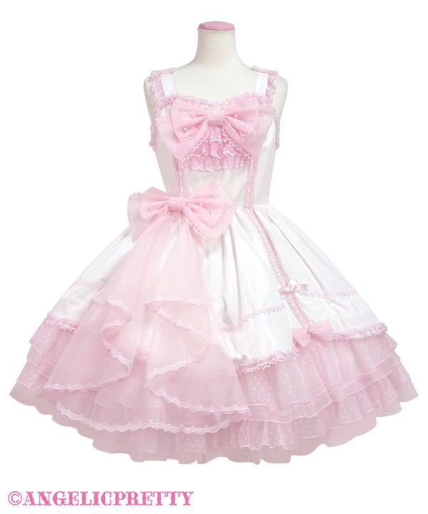 Angelic Pretty Dream Doll jsk 白ピンク Dream Doll JSK (2023) by Angelic Pretty